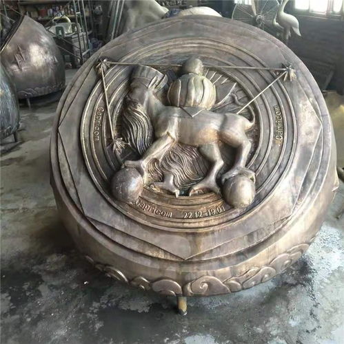 廣場(chǎng)抽象銅雕塑 藝術(shù)與誠(chéng)信的完美融合