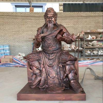 舟山銅關(guān)公 衛(wèi)恒銅雕——誠(chéng)信與品質(zhì)的守護(hù)者